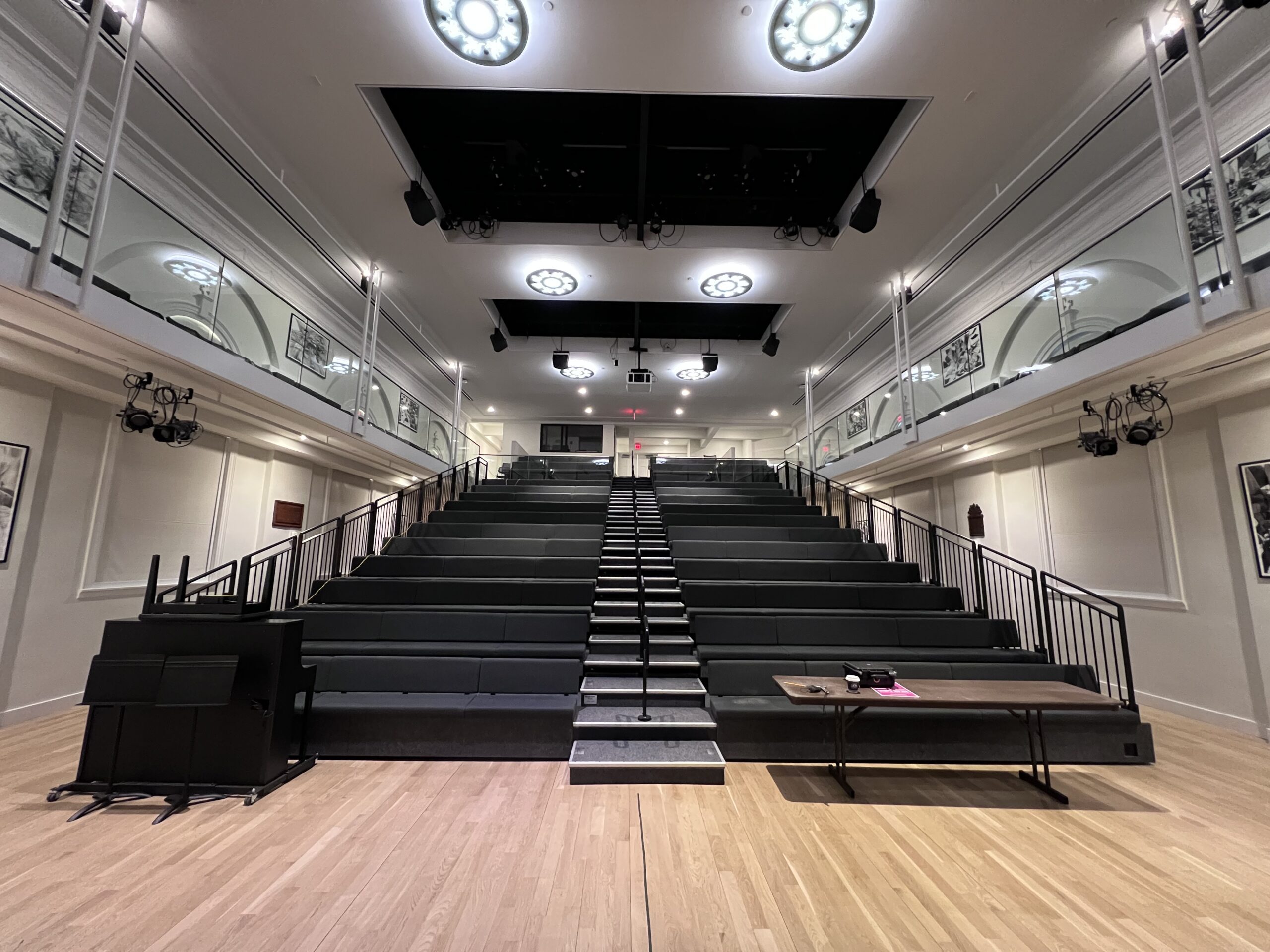 Interior of the Pomfret School Hard Auditorium