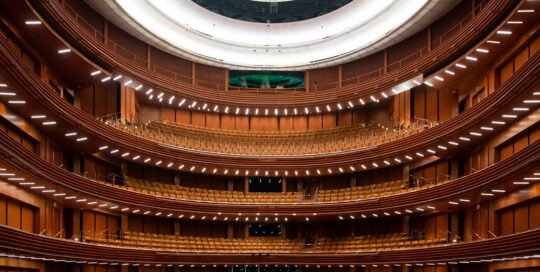 Interior of the Dr. Phillips Center concert hall