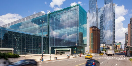 Exterior of the Javits Center