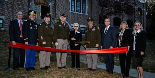West Point Glee Club, Egner Hall ribbon cutting ceremony